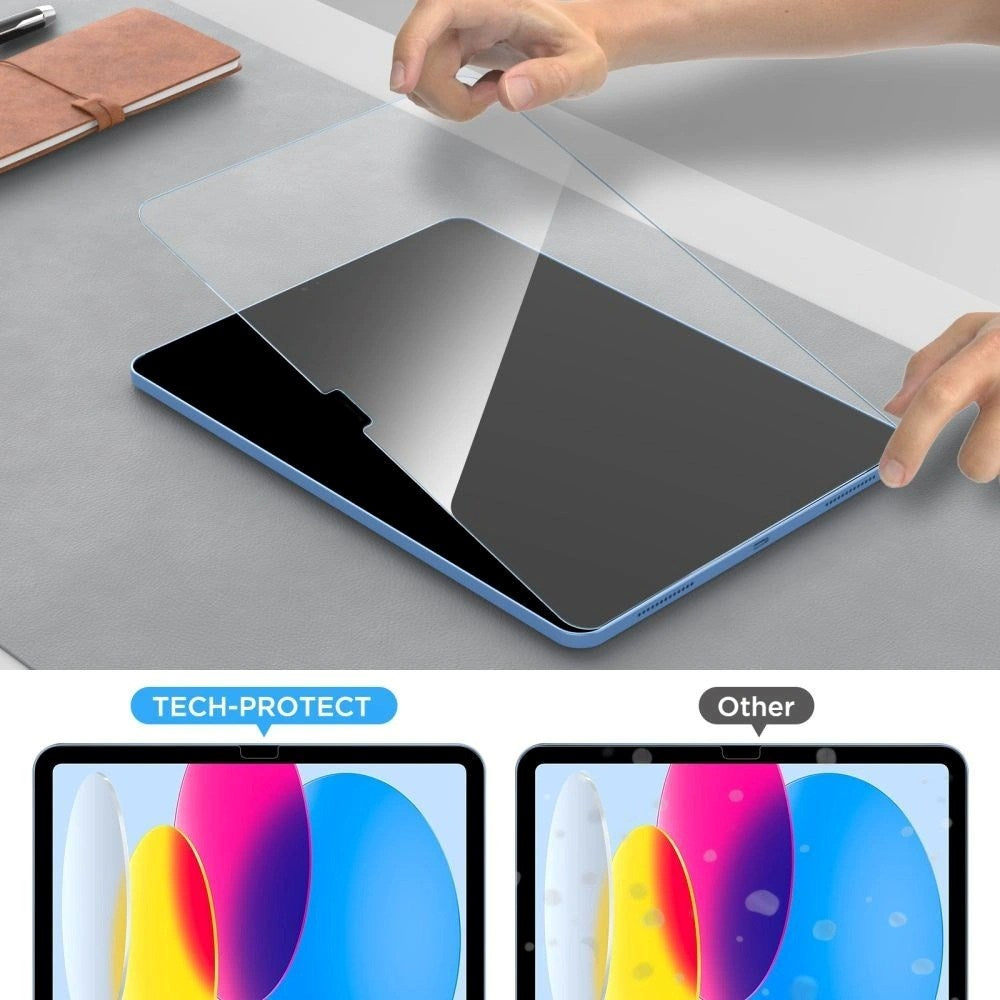 iPad Pro 11" (2025 / 2024) Tech-Protect Härdat Skärmskyddsglas - 2 st - Genomskinlig