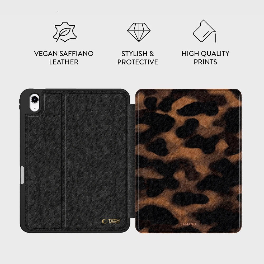 iPad 10.9" (2024 / 2022) / 11" (2025) Tech-Protect Lamano Fodral - Panther