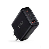 Tech-Protect 140W GaN Väggladdare m. 1 x USB-A & 3 x USB-C – Svart