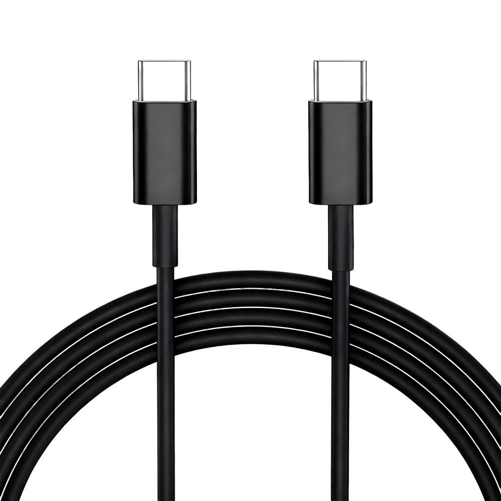Tech-Protect 45W GaN Väggladdare m. 1 x USB-A / 1 x USB-C / 1 x USB-C till USB-C Kabel – Svart