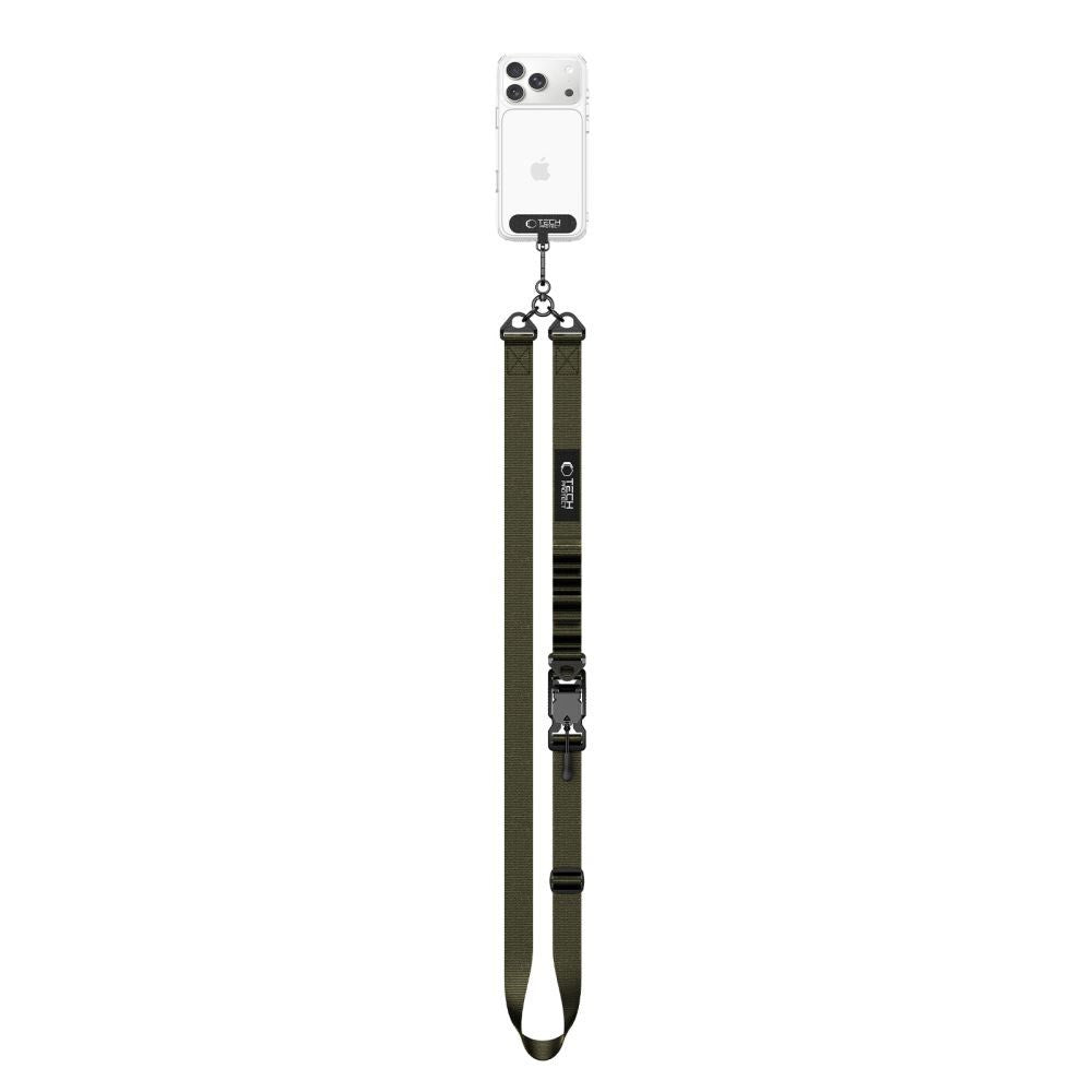 Tech-Protect Rope Crossbody Strap - Grön