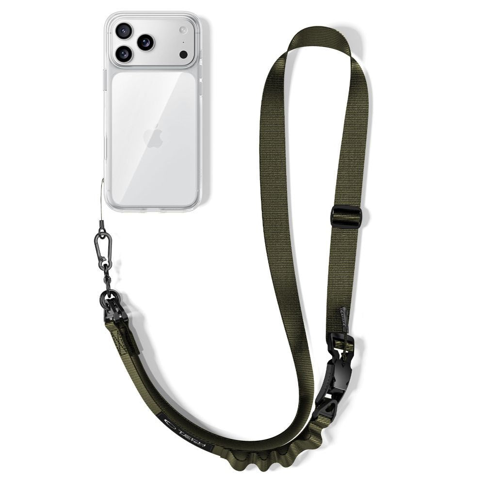 Tech-Protect Rope Crossbody Strap - Grön