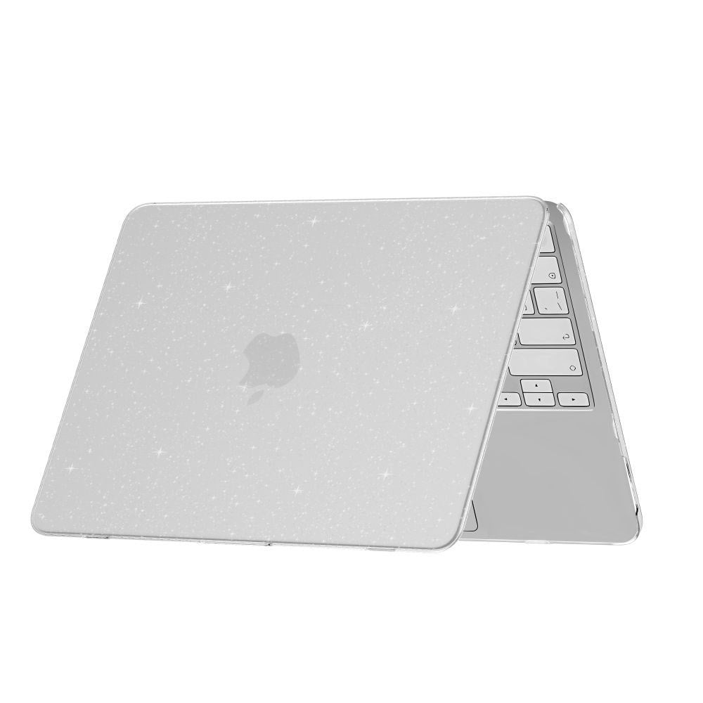 MacBook Neo 13 A18 Pro (2026) Tech-Protect Smartshell Skal - Glitter Clear