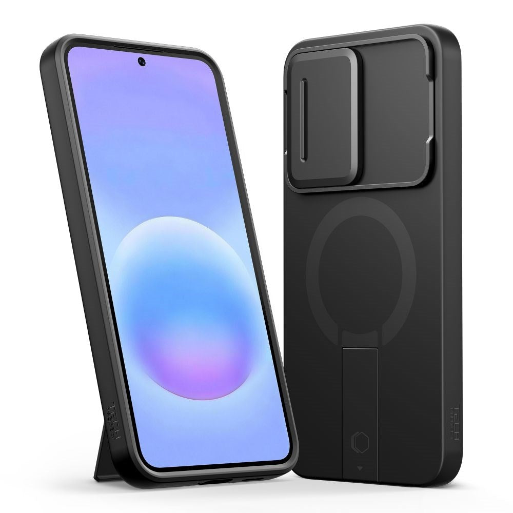 Samsung Galaxy A57 Tech-Protect Kevlar Aura Hybrid Skal - MagSafe Kompatibel - Svart