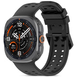 Samsung Galaxy Watch Ultra 2 / Ultra (47mm) Tech-Protect Silicone Air Klockarmband - Svart