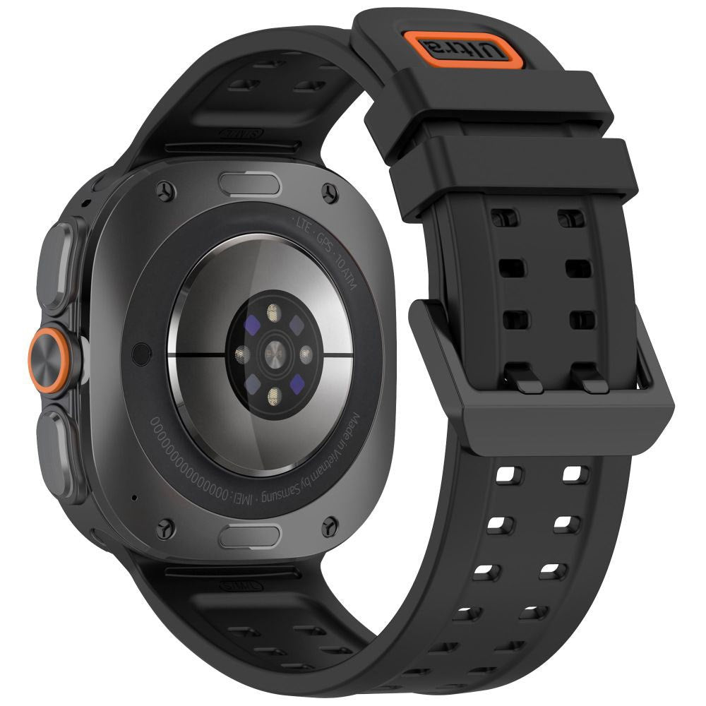 Samsung Galaxy Watch Ultra 2 / Ultra (47mm) Tech-Protect Silicone Air Klockarmband - Svart