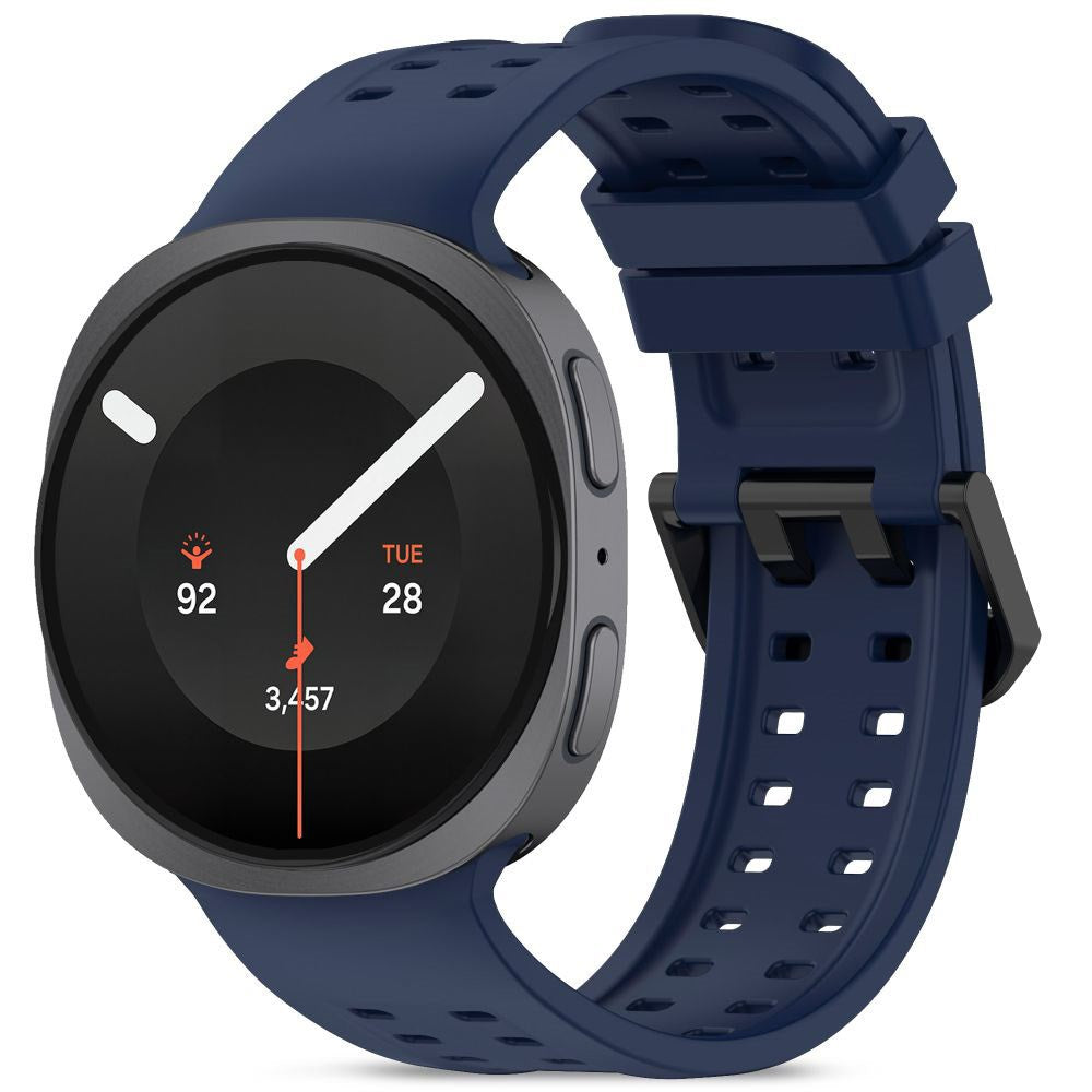 Samsung Galaxy Watch 8 / 9 / Classic (40 / 44 / 46mm) Tech-Protect Silicone Air Klockarmband - Mörkblå