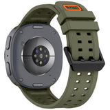 Samsung Galaxy Watch 8 / 9 / Classic (40 / 44 / 46mm) Tech-Protect Silicone Air Klockarmband - Grön
