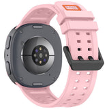 Samsung Galaxy Watch 8 / 9 / Classic (40 / 44 / 46mm) Tech-Protect Silicone Air Klockarmband - Rosa