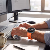 Samsung Galaxy Watch 8 / 9 / Classic (40 / 44 / 46mm) Tech-Protect Silicone Air Klockarmband - Orange