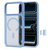 iPhone 18 Pro Max / 17 Pro Max Tech-Protect MagMat Skal - MagSafe Kompatibel - Matt Ljusblå