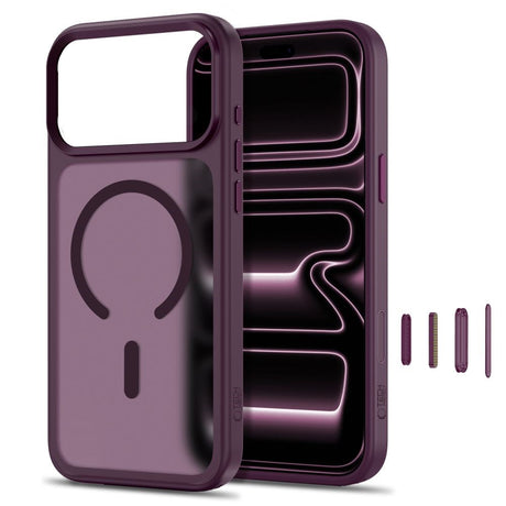 iPhone 18 Pro Max / 17 Pro Max Tech-Protect MagMat Skal - MagSafe Kompatibel - Matt Röd