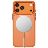 iPhone 18 Pro / 17 Pro Tech-Protect MagMat Skal - MagSafe Kompatibel - Genomskinlig / Orange