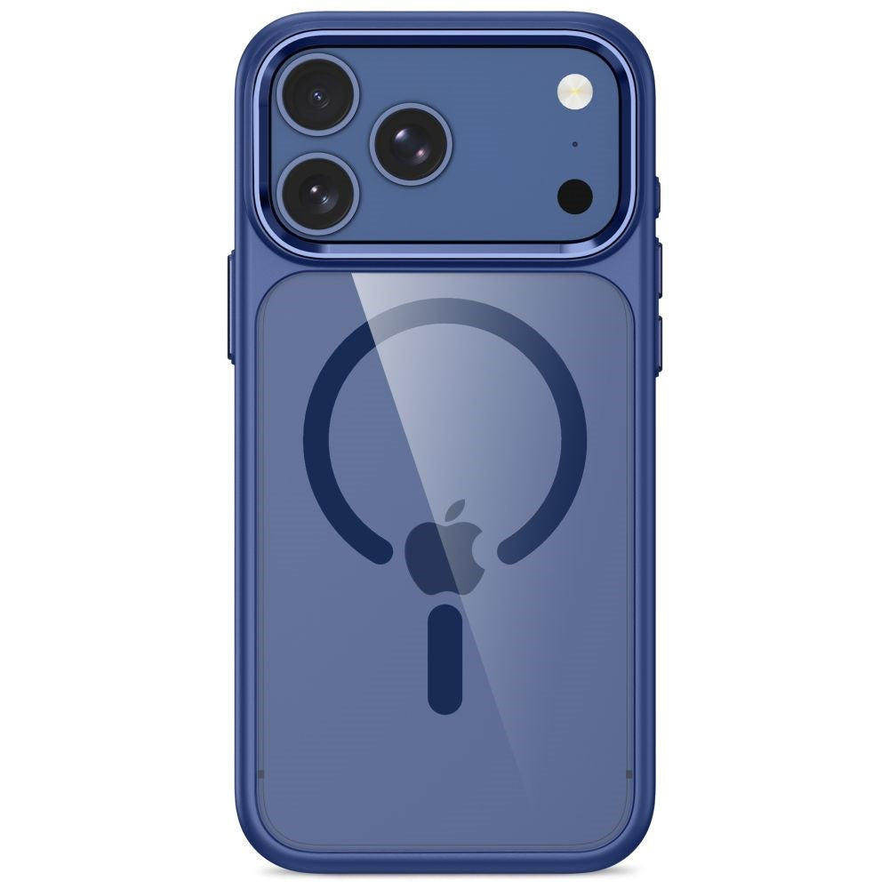 iPhone 18 Pro Max / 17 Pro Max Tech-Protect MagMat Skal - MagSafe Kompatibel - Genomskinlig / Blå