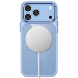 iPhone 18 Pro / 17 Pro Tech-Protect MagMat Skal - MagSafe Kompatibel - Genomskinlig / Ljusblå