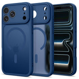 iPhone 17 Pro Max / 18 Pro Max Tech-Protect BasicMag Hybrid Skal - MagSafe Kompatibel - Matt Mörkblå