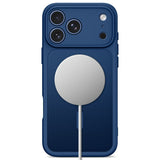 iPhone 17 Pro Max / 18 Pro Max Tech-Protect BasicMag Hybrid Skal - MagSafe Kompatibel - Matt Mörkblå