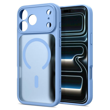 iPhone 17 Pro / 18 Pro Tech-Protect BasicMag Hybrid Skal - MagSafe Kompatibel - Matt Ljusblå