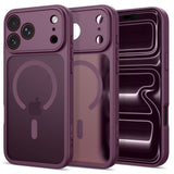 iPhone 17 Pro / 18 Pro Tech-Protect BasicMag Hybrid Skal - MagSafe Kompatibel - Matt Röd