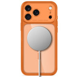 iPhone 18 Pro / 17 Pro Tech-Protect MagPeak Skal - MagSafe Kompatibel - Orange / Transparent