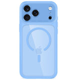 iPhone 18 Pro / 17 Pro Tech-Protect MagPeak Skal - MagSafe Kompatibel - Ljusblå / Transparent
