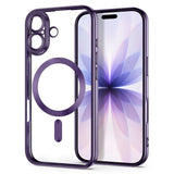 iPhone 17 Tech-Protect MagFlex Skal- MagSafe Kompatibel - Lila / Transparent