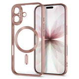 iPhone 17 Tech-Protect MagFlex Skal- MagSafe Kompatibel - Rose Gold / Transparent