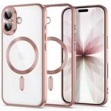 iPhone 17 Tech-Protect MagFlex Skal- MagSafe Kompatibel - Rose Gold / Transparent
