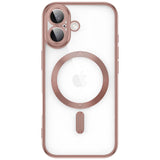 iPhone 17 Tech-Protect MagFlex Skal- MagSafe Kompatibel - Rose Gold / Transparent
