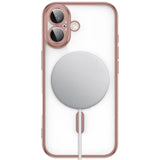 iPhone 17 Tech-Protect MagFlex Skal- MagSafe Kompatibel - Rose Gold / Transparent