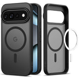 Google Pixel 11 / 11 Pro / 10 / 10 Pro / 9 / 9 Pro Tech-Protect MagMat Skal - MagSafe Kompatibel - Matt Svart