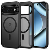 Google Pixel 11 / 11 Pro / 10 / 10 Pro / 9 / 9 Pro Tech-Protect MagMat Skal - MagSafe Kompatibel - Matt Svart