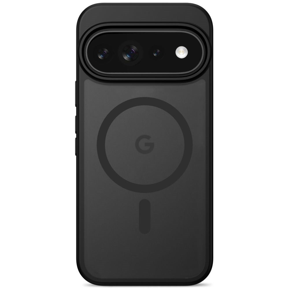 Google Pixel 11 / 11 Pro / 10 / 10 Pro / 9 / 9 Pro Tech-Protect MagMat Skal - MagSafe Kompatibel - Matt Svart