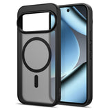 Google Pixel 11 / 11 Pro / 10 / 10 Pro / 9 / 9 Pro Tech-Protect MagMat Skal - MagSafe Kompatibel - Matt Svart