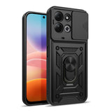 Xiaomi Redmi 17 (5G) / (4G) Tech-Protect Camshield Pro Skal m. Kameraskydd & Stödfunktion - Svart