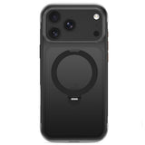 iPhone 18 Pro / 17 Pro Tech-Protect MagAir Stand Skal med Kickstand - MagSafe Kompatibel - Matt Svart