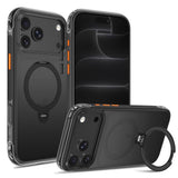 iPhone 18 Pro / 17 Pro Tech-Protect MagAir Stand Skal med Kickstand - MagSafe Kompatibel - Matt Svart