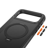 iPhone 18 Pro / 17 Pro Tech-Protect MagAir Stand Skal med Kickstand - MagSafe Kompatibel - Matt Svart