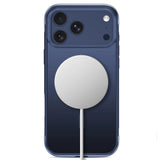 iPhone 18 Pro / 17 Pro Tech-Protect MagAir Stand Skal med Kickstand - MagSafe Kompatibel - Matt Blå
