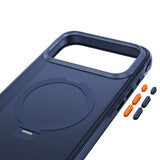 iPhone 18 Pro / 17 Pro Tech-Protect MagAir Stand Skal med Kickstand - MagSafe Kompatibel - Matt Blå