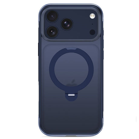 iPhone 18 Pro / 17 Pro Tech-Protect MagAir Stand Skal med Kickstand - MagSafe Kompatibel - Matt Blå