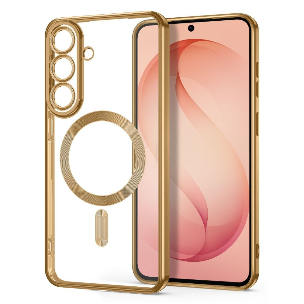 Samsung Galaxy S26 FE Tech-Protect MagFlex Skal - MagSafe Kompatibel - Guld
