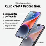 Samsung Galaxy A18 (4G / 5G) Tech-Protect Quick Set+ Skärmskyddsglas - 2 st - Transparent