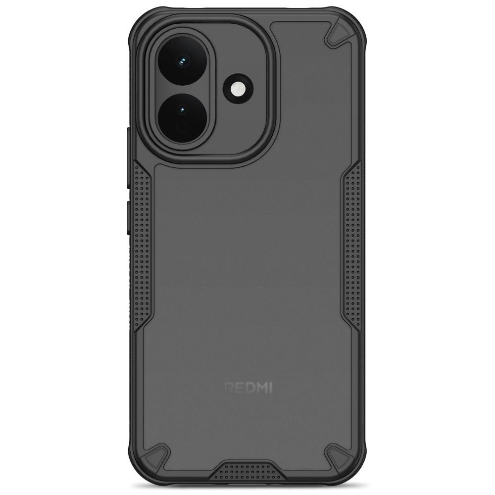 Xiaomi Redmi Note 17 Pro (5G) Tech-Protect Rugged Shield Skal - Matt Svart
