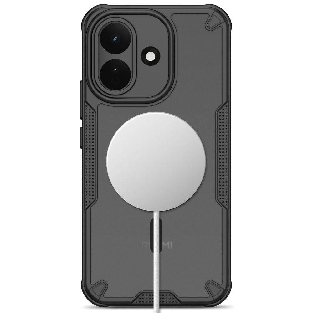 Xiaomi Redmi Note 17 Pro (5G) Tech-Protect Rugged Shield Skal - MagSafe Kompatibel - Matt Svart
