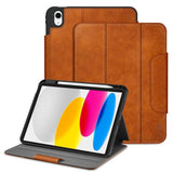 iPad 11" (2025) / 10.9" (2024 / 2022) Tech-Protect Fleece Fodral - Brun