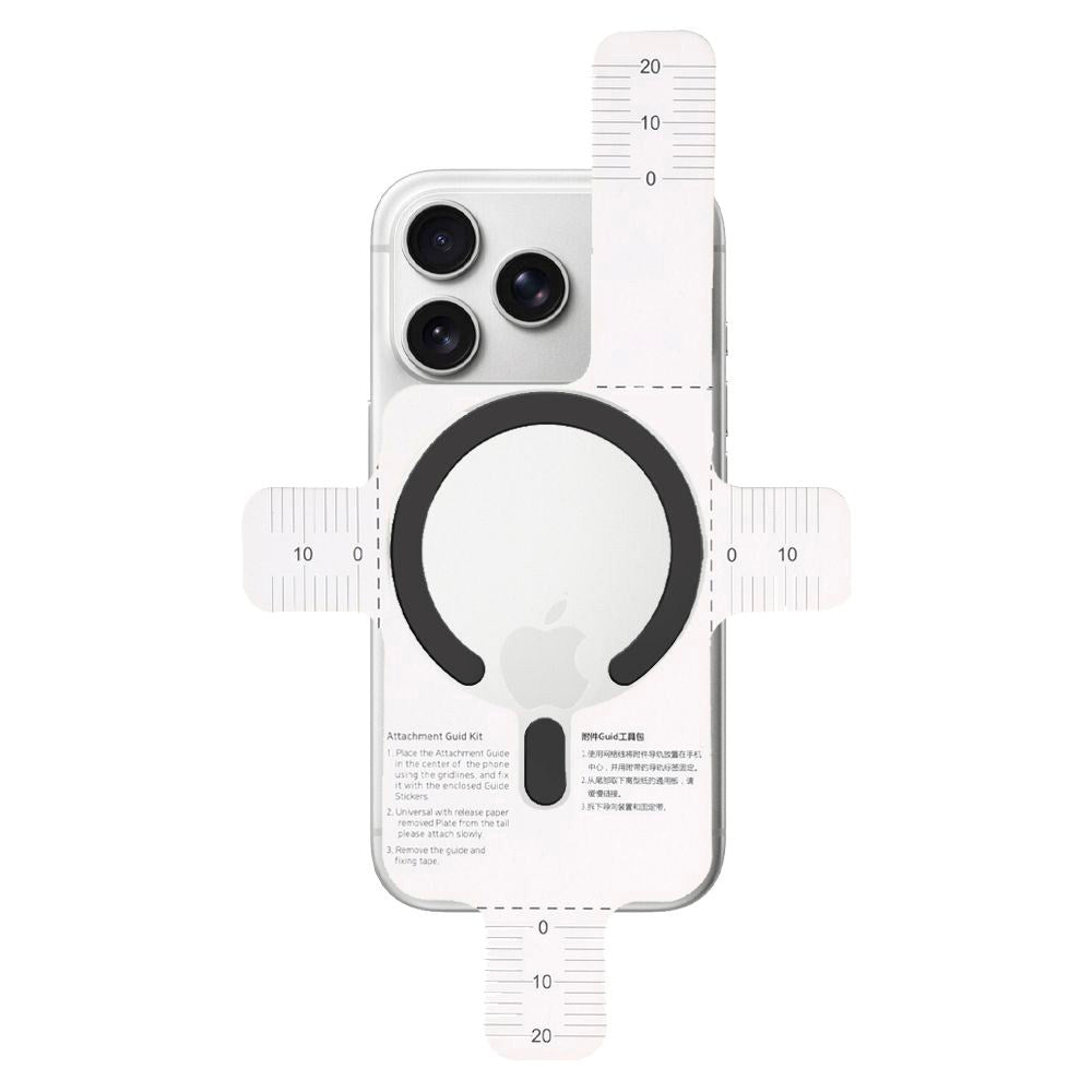 Tech-Protect Magnetisk MagSafe Ring m. Installationsram –