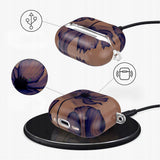 Apple AirPods (4. gen.) Tech-Protect Lamano Skal m. Nyckelring - Velvet Night