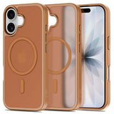 iPhone 17 Tech-Protect BasicMag Hybrid Skal - MagSafe Kompatibel - Matt Brun