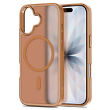 iPhone 17 Tech-Protect BasicMag Hybrid Skal - MagSafe Kompatibel - Matt Brun